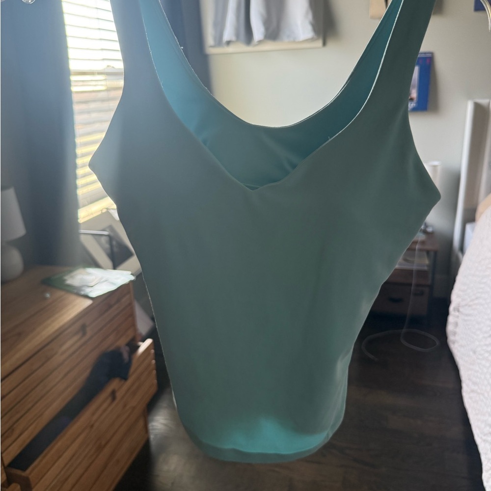 lululemon athletica Teal tank top